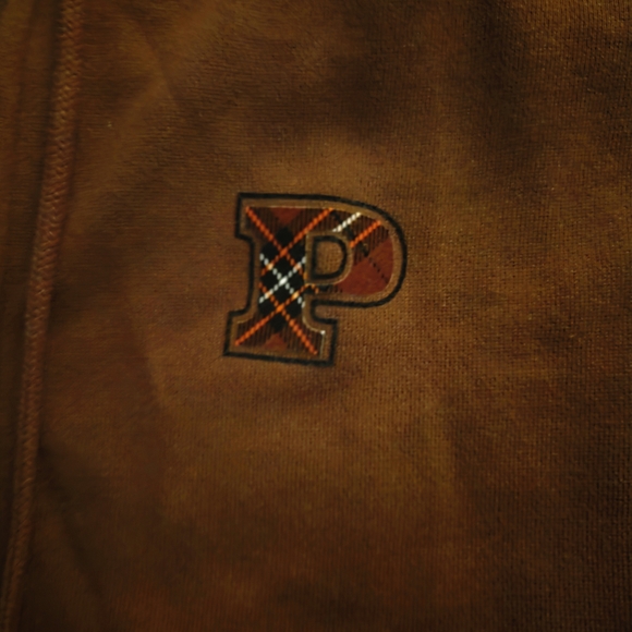 PINK Victoria's Secret Burgandy Hoodie Sweater - Picture 2 of 3